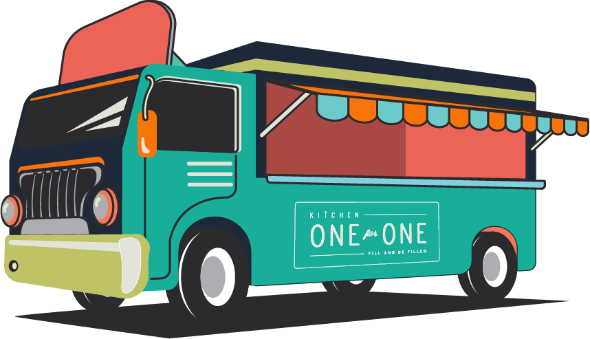 Kitchen One for One logo